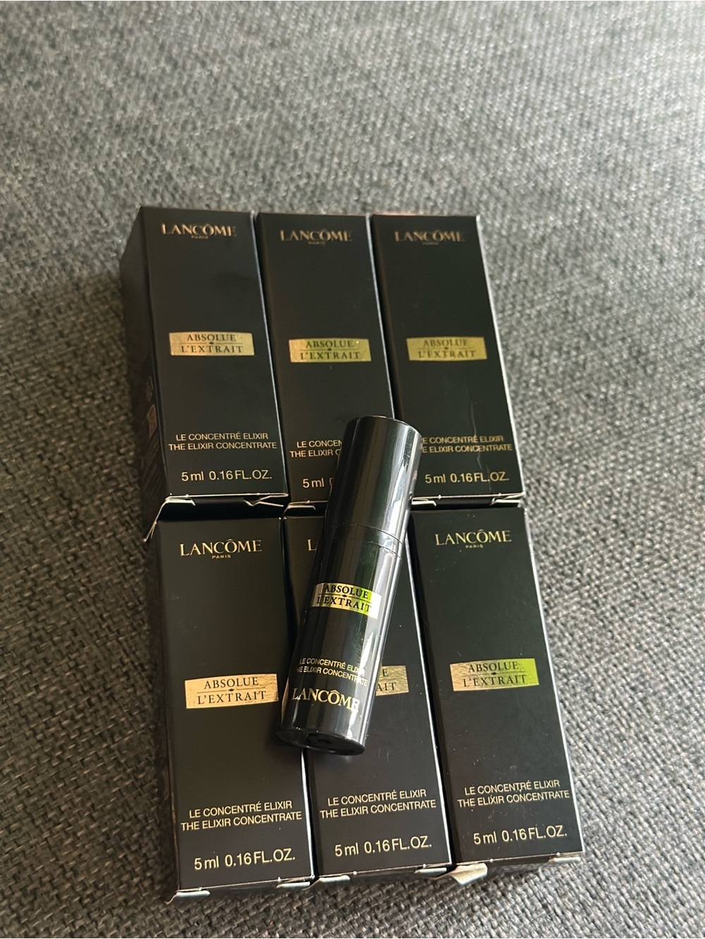 NEW 6x Lancôme ABSOLUE L’EXTRAIT ELIXIR SERUM Lifting & Tightening 5ML